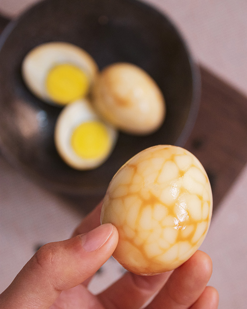 Uova al t marmorizzate