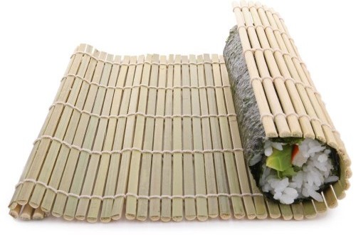BESTONZON Tappetino in Bambù per Sushi Giapponese Fai da te 24x24cm 